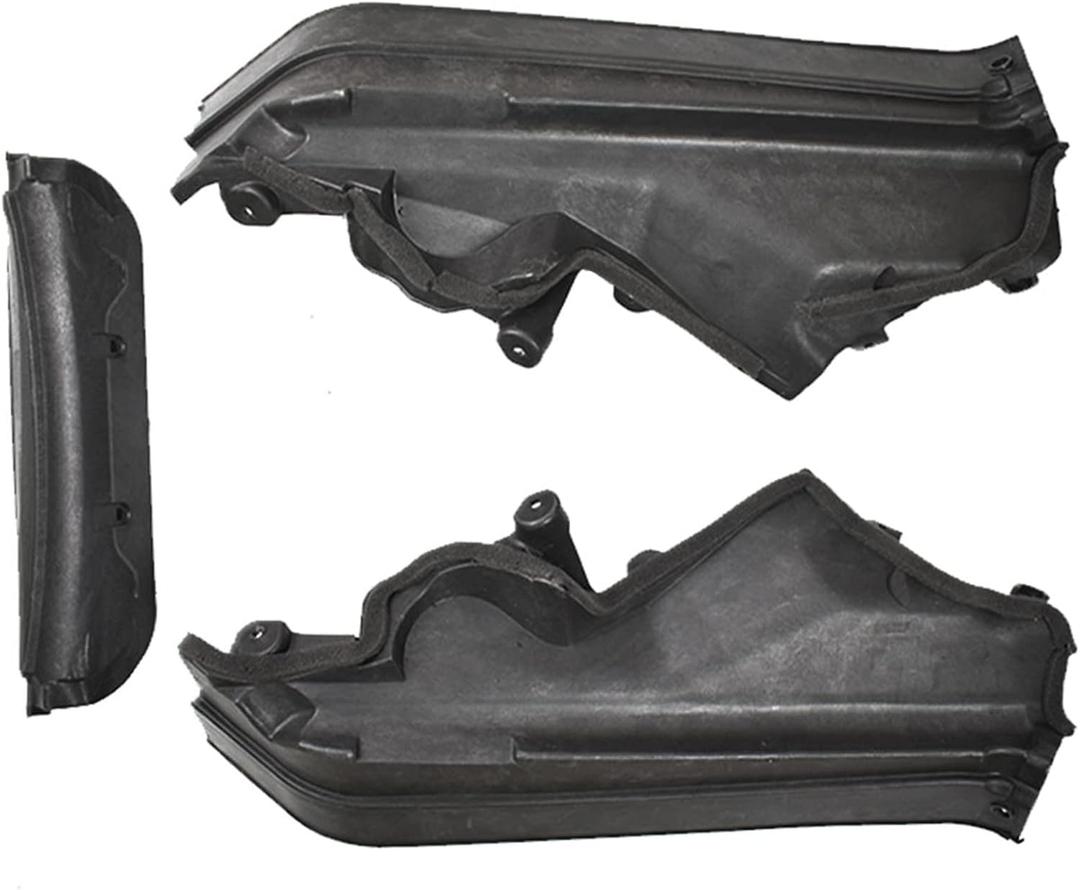 marddpair 3Pcs Engine Upper Compartment Partition Panel Set 51717169419 Replacement for BMW X5 X6 E70 E71 E72 51717169420 51717169421