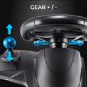 SUBSONIC - Superdrive GS550 Steering Wheel - Racing Wheel with Pedals, Paddles, Shifter. Diameter 25 cm, 270 Rotation Angle, Vibration - For Switch 2, Switch, Xbox Series X/S, PS4, Xbox One, and PC