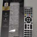 GE Universal Remote Control for Samsung, Vizio, LG, Sony, Sharp, Roku, Apple TV, TCL, Panasonic, Smart TVs, Streaming Players, Blu-ray, DVD, 4-Device, Silver, 33709 And General Electric 33574 Basic Series Gold HDMI(R) Cable, 6ft