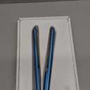 Nano Titanium Ultra-Thin Hair Straightener, Professional Flat Iron for All Hair Types (1 inch, Blue)