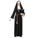 Morph Nun Costume for Women, Adult Nun Outfit with Habit, Plus Size Nun Attire, Religious Costume for Women, SizeLarge