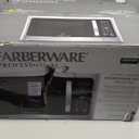 Farberware 1.2 Cu. Ft. Countertop Microwave Oven 1000 Watts Power, Smart Sensor Auto Cook Settings, Defrost, Easy Clean and Child Safety Lock - Stainless