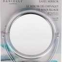 Danielle Creations Chrome Easel Mirror, 5X Magnification