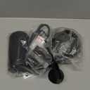 slopehill Professional Ionic Hair Dryer, Powerful 1800W Fast Drying Low Noise Blow Dryer with 2 Concentrator Nozzle 1 Diffuser Attachments for Home Salon Travel (Black)