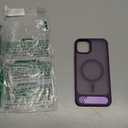 Temdan Magnetic Compatible with iPhone 15 Plus Case & iPhone 14 Plus Case, [Built-in Invisible Kickstand][Compatible with MagSafe][Military Grade Shockproof] Slim Translucent Matte Phone Case 6.7"