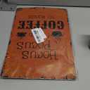 Halloween Decorations Hocus Pocus I Need Coffee To Focus Orange Metal Tin Signs Vintage Halloween Retro Art Poster Home Decor Kitchen Bar Cafe Porch Patio Yard Outdoor 12x8 Inch Hanging Plaque