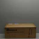 Enhulk Pool Vacuum for Above Ground Pool, 2025 Upgraded Pool Vacuum with A Telescopic Pole, 18.5 Gal/Min Powerful Suction, 80Mins Runtime, Effortlessly Cleans Debris Underwater (Red)