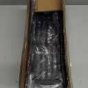 Metal 4 Pack Magnetic Spice Storage Rack Organizer for Refrigerator and Oven, Black Fridge Organizers and Storage