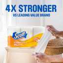 Scott ComfortPlus Toilet Paper, 36 Double Rolls, 231 Sheets per Roll, Septic-Safe, 1-Ply Toilet Tissue