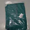VECARDI Womens Scrub Jogger Pants High Waisted 4 Way Stretch Zipper Pocket (Green, XXL)
