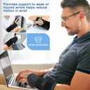 HiRui Wrist Brace for Carpal Tunnel Arthritis, Wrist Support with Splints Compression Hand Support for Tendonitis Sprain, Fits Day&Night Sleep Support, Adjustable (Small, Right Hand (Pack of 1))