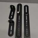 Mounting Dream Soundbar Mount Fits Most Sound Bars Up to 15 lbs, Mounting Soundbar Above or Under TV, Sound Bar Mounting Brackets for TV, Sound Bar Mount with Detachable Extension Plates MD5422