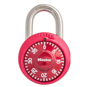 Master Lock 1530T Locker Lock Combination Padlock, 2 Count (Pack of 1)
