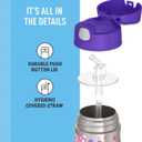 THERMOS FUNTAINER 12 Ounce Stainless Steel Vacuum Insulated Water Bottle with Lid, MINNIE MOUSE