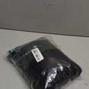 KUTUMAI Elegant Off Shoulder Long Sleeve Maxi Dress Bodycon Tie Formal Wedding Guest Dresses for Women 2025 Fall (XL, Black)