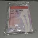 Fleece Lined Tights Women-Thermal Pantyhose leggings Women,Fake Translucent Skin Colored Tights for Winter