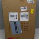 Yuzzy 12" x 18" Shed Windows with Tempered Glass and Fiberglass Screen, 2 Pack Small Sliding Windows for Shed, Chicken Coop, Playhouse, Household, Garage, Barns (White)