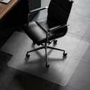 Clear Chair Mat for Hard Floor, 36" x 48" Heavy Duty Desk Mat, Convex