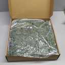 5FT Cedar Garland for Fireplace - Artificial Christmas Garland Thick and Lush Realistic Faux Cedar Fake Pine Needles Garland for Table,Window,Stairs,Mante,Indoor Outdoor Decor (2PCS)