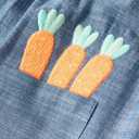 Gymboree,Girls,and Toddler Embroidered Sleeveless Skirtall Jumpers (Blue)