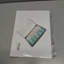 Keyboard Case for iPad (A16) 11th Generation 11 Inch 2025, iPad 10th Generation 10.9 Inch 2022, Smart Folio Cover with 7 Colors Backlit Wireless Detachable Keyboard, Auto Sleep Wake, Purple