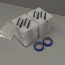 360 Pack Trading Card Shipping Protectors, 3.5'' x 4.5'' Plastic Card Protector with Tape Rolls for Mailing Sports Cards