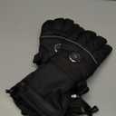 Heated Gloves, 5V 6000mAh Rechargeable Heated Gloves for Men Women, Waterproof & Upgrade Non-Slip Electric Heating Glove for Motorcycling, Hunting, Skiing, Outdoor Work (Large)