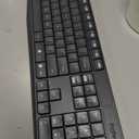 Logitech MK235 Wireless Keyboard and Mouse Combo for Windows, 2.4 GHz Wireless Unifying USB Receiver, 15 FN Keys, Long Battery Life, Compatible with PC, Laptop