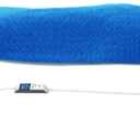 Boncare 17"x33" Extra Large Heating Pad for Back Pain Relief & Period Cramp Without Auto Shut Off & 5 Auto Shut-Off Timers, 6 Heat Levels 9 Hr Auto Off and 12.6ft Cord Bed Foot Warmer(Blue)