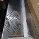 simplehuman 8' Tension Pole Shower Caddy, Stainless Steel and Anodized Aluminum