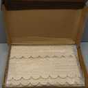 3 Tier Scalloped Bookshelf for Kids-10.816.116.3 in Montessori Bookcase for Toddlers Wooden Scalloped Book Shelf for Nursery Kids Rooms, Playroom and Classroom-Natural