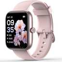 Smart Watch for Men Women with Bluetooth Call,Alexa Built-in Smartwatch,1.8" DIY Dial Fitness Watch with 100+ Sport Mode,IP68 Waterproof Watch Compatible with Android iOS (candy pink)