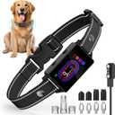 Dog Bark Collar, 2025 Bark Collar for Large Medium Small Dogs 5-130 lbs - Smart Rechargeable Anti-Barking Training Collar with 10 Adjustable Sensitivity-Bark Collars with Beep Vibratio
