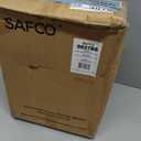 Safco Deskside Small Trash Can Recycling Bin Combo, 3 Gallon, For Kitchen, Office, Indoor Use, Black/Blue