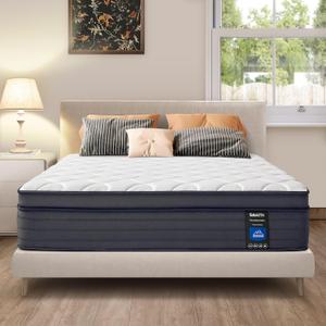 Mattress Memory Foam Hybrid Mattress with Motion Isolation and Pressure Relief, Strong Edge Support, Pocket Spring King Size Mattresses in a Box (12 Inch Medium, King)