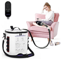 Cold Therapy Machine with Programmable Timer, Portable Ice Machine for Knee After Surgery, Knee Replacement Recovery System, Cryotherapy Pain Relief w/Compression Pad for,Shoulder, Hip and Ankle