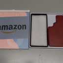 DJDUCK Designed for Samsung Galaxy S25 Ultra Case Wallet with Card Holder, [Magnetic Clasp Cover] [RFID Blocking Leather Protection] Shockproof Women Men Cases for Samsung S25 Ultra Red