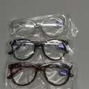 GIBLOGO Reading Glasses for Women/Men Eye Glasses Blue Light Reading Glasses Cheaters Eyeglasses (A3 3-pack) +1.5