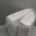 HARBOREST Cooling Cube Pillow - Side Sleeper Pillow for Neck and Shoulder Pain, Memory Foam Pillow Cube Pro with Adjustable Firmness,24"x12"x4" (White-ice)