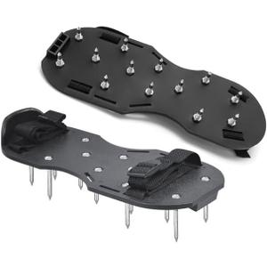ZY402 Fully Assembled Spiked Shoes with 1 Sharp Short Spikes for Epoxy Floor Coating, Self-Leveling Floor, Cover Installation