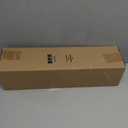 Long Bronze Curtain Rods for Windows 66 to 120 Inch, Decorative Heavy Duty Single-Side Adjustable 1'' Antique Brown Curtain Rod, Vintage Rustic Metal Drapery Pole for Farmhouse Living Room