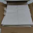 SHOPDAY White Paper Bags with Handles 16x6x12, 25 Pack Large Kraft Paper Bags Bulk, Tote Bags Shopping Bags, Paper Gift Bags, Retail Bags Merchandise Bags for Grocery Business Takeouts