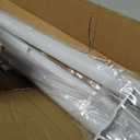 White Closet Rods For Hanging Clothes,41-126 In heavy duty tension rod | Tension Rod For Closet,Adjustable Rod Without Drilling 33lb Heavy Duty Closet Rods Diameter 1.26in-One-Bond Stretching