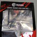 INJORA High Clearance Chassis Links Set for SCX24 C10 JLU Bronco Base Camp 4Runner Axial 1/24 RC Crawler CarBlack