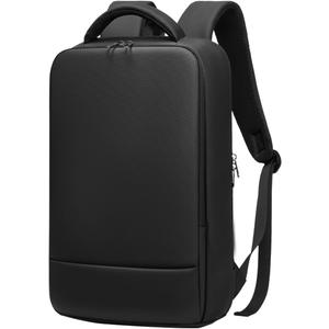 Slim Laptop Backpack for Men 15.6 inch Business Computer Backpack with Compartment Waterproof Anti-Theft Aesthetic Compact Bag for Travel Work College, Large