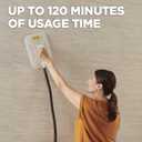 Wagner Spraytech 2439019 725 Wallpaper Steamer, Steam Cleaner for Easy Wallpaper Removal, 2 Steam Plates Included, 725 Steamer V1