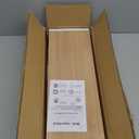 INHABIT UNION Oak Floating Shelves for Wall24in Wall Mounted Display Ledge Shelves Perfect for Bedroom, Bathroom, Living Room and Kitchen Decoration Storage (Oak, Set of 2)