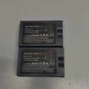 2-Pack 6040mAh Replacement Battery with Charger Station for Ring-Doorbell Camera 2/3/3 Plus/4, Spotlight and Stick Up Cam, Rechargeable Upgraded Lithium Li-ion Batteries 3.65V