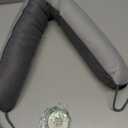 MAGZO Door Draft Stopper, 32 Inch Under Door Draft Blocker Noise Stopper, Weighted Wind Blocker Draft Guard for Bottom of Door, Gray (32in x 4in)