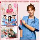 123 Pcs Nurse Graduation Party Supplies Set, Iv Blood Bag for Drink Dram Pill Bottles Test Tube Syringe Kidney Basin for Nurse Week Bsn Rn Lpn School College Nursing Graduation Party Favors Decoration